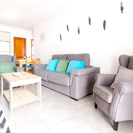 Апартаменты 2 Bedrooms At 500 M Away From The With Shared Pool Garden And Wifi Тиас